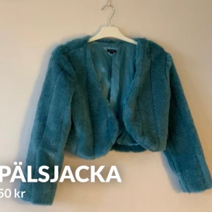 Päls jacka  - Aldrig använd, superfin pälsjacka. Storlek M!  50kr inklusive frakt. 