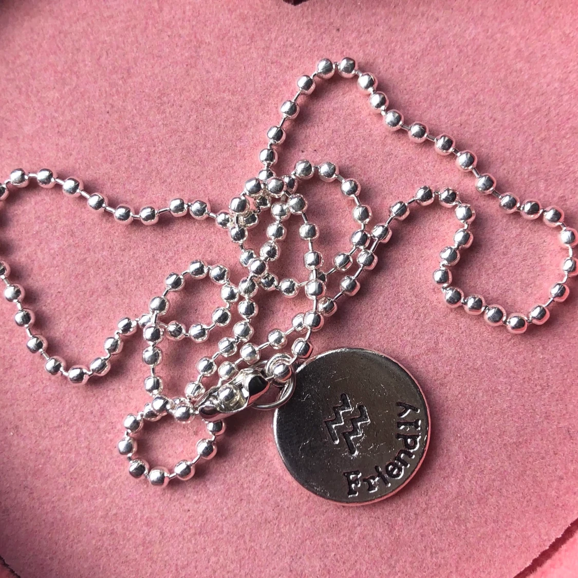 ”Aquarius” ballchain halsband 🌟 - 90