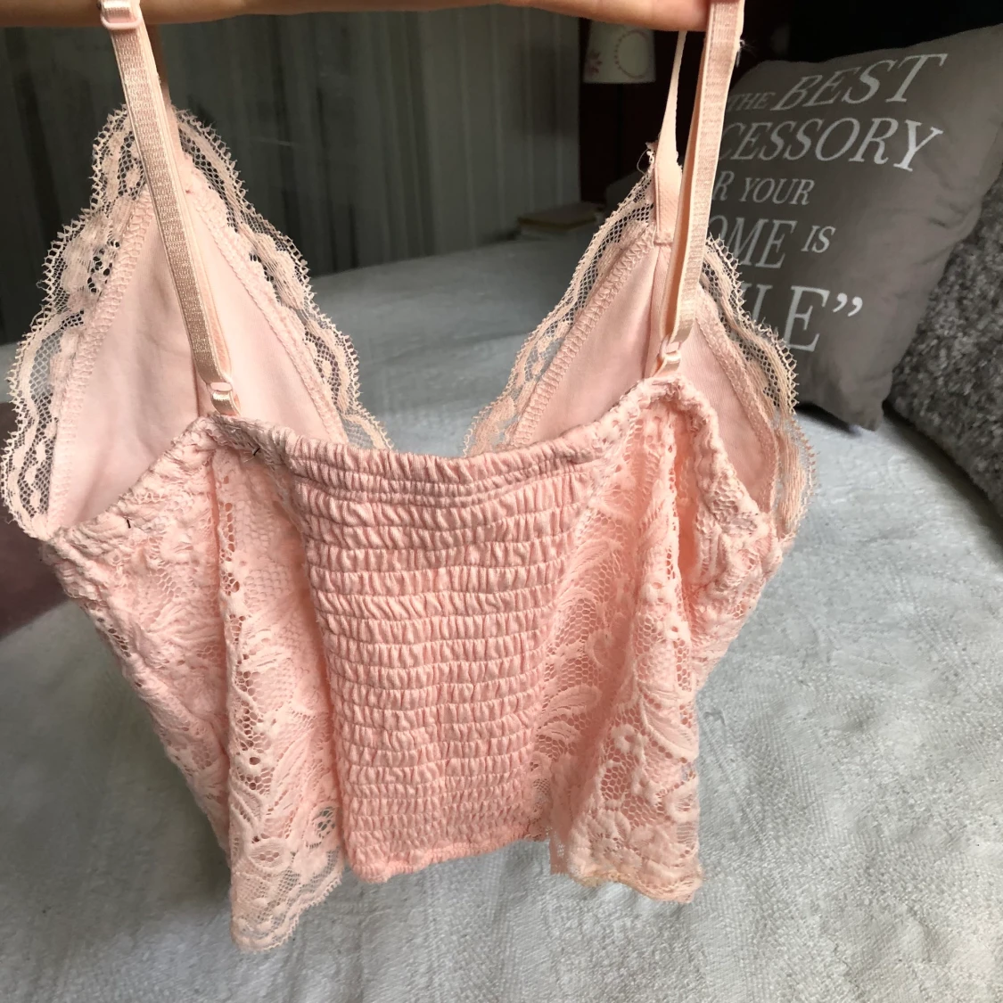 Topp med pärlor  - 90