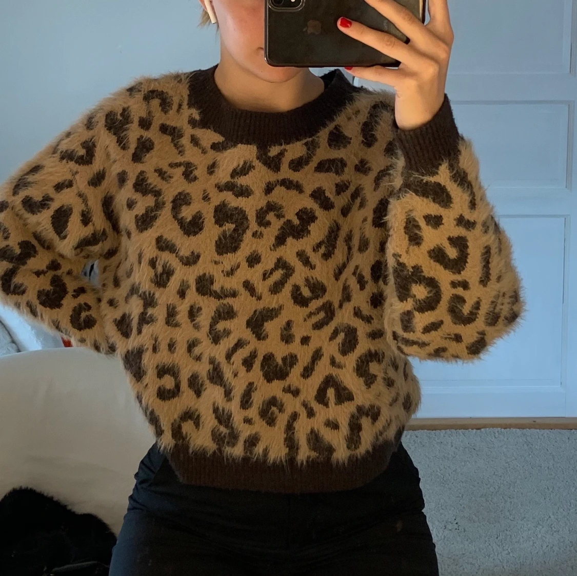 Leopard tröja från hm