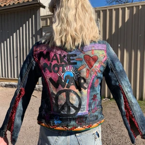 Jeansjacka - Storlek XS