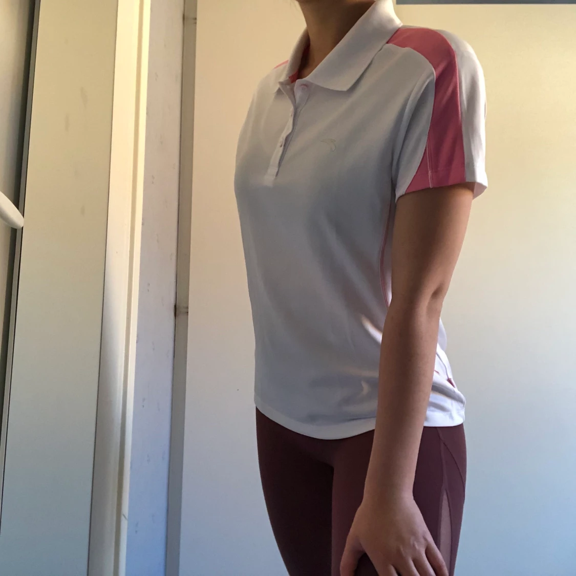 Vit golf piké  - 90