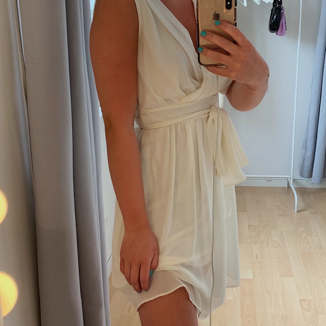Vit klänning - 90