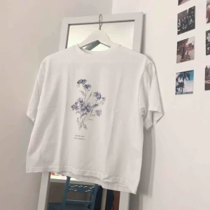  - Säljer denna snygga t-shirt från brandy Melville, på grund av att den aldrig kommer till användning!   Väldigt bra skick då den knappt blivit använd!  Nypris:250 sek