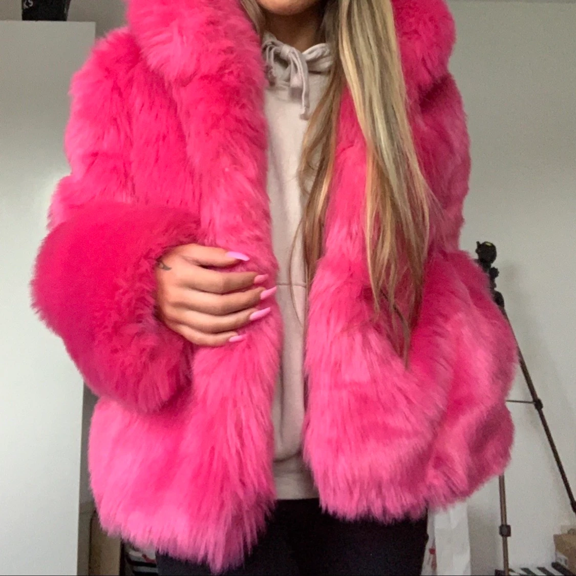 Jacka i fuskpäls  - 91