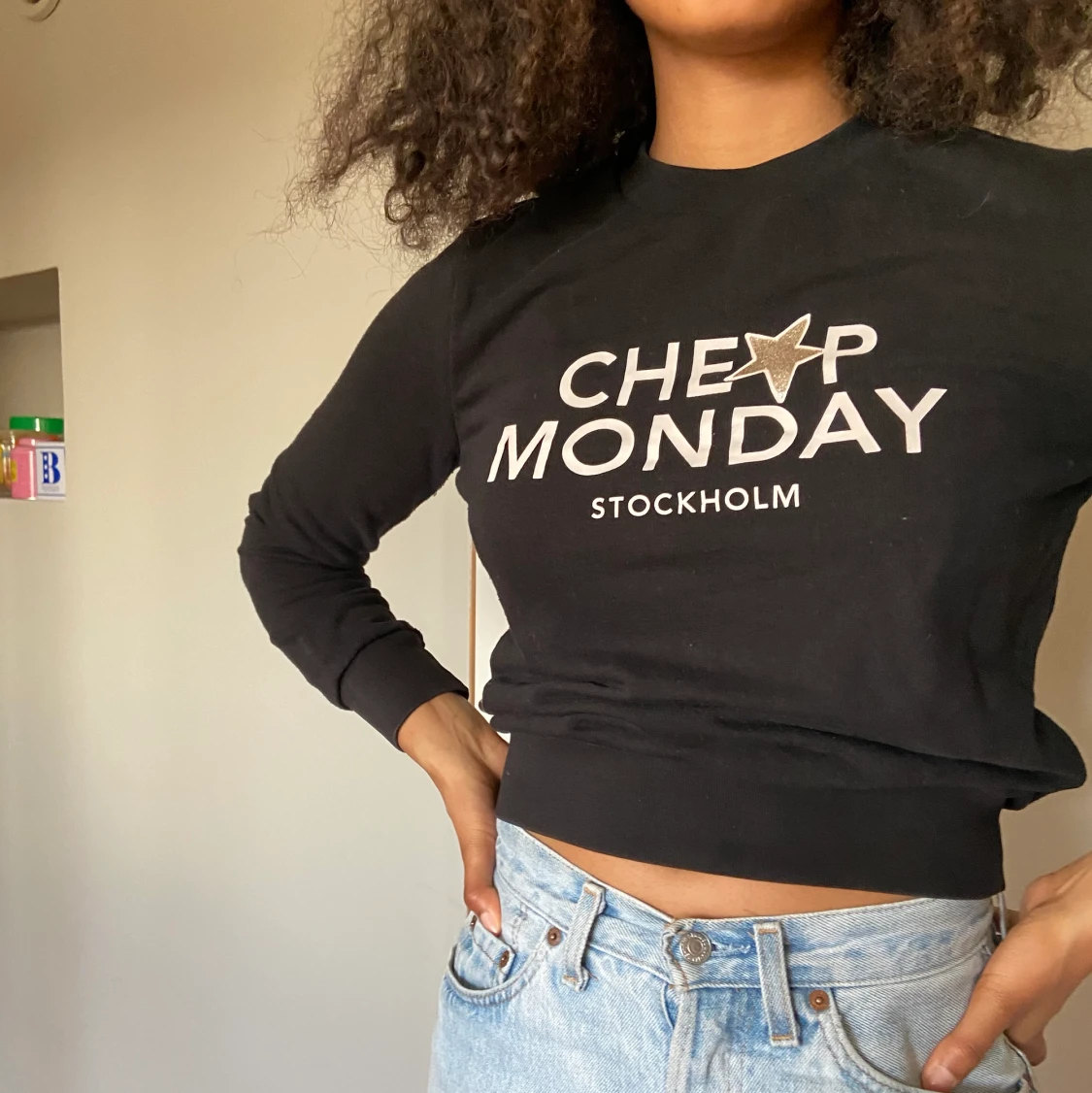 svart tröja från cheap monday - 90