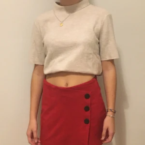 Zara t-shirt trf collection size m - It’s a beige t-shirt from Zara. I have never used because I got it as a present and it wasn’t my style, it’s really soft.