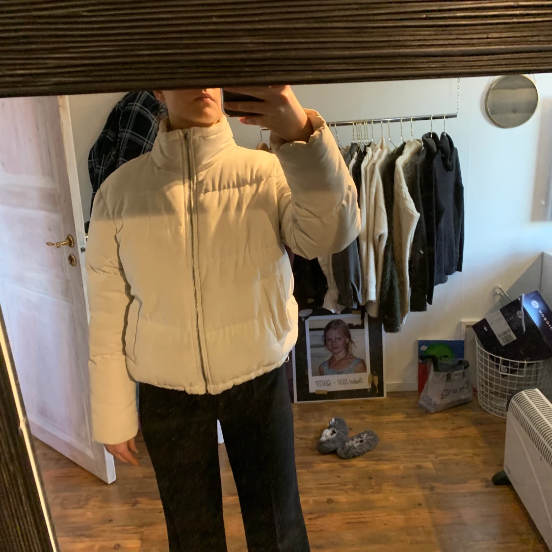 Puffjacka - 350kr - 90