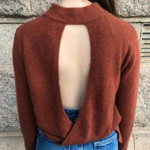  - Very soft! Sexy back and reserved front. Great rust color. 