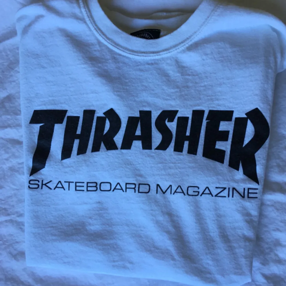 Äkta thrasher T-shirt från thrashers egna hemsida. Fint skick!:)  Frakt inkl  *se profilbeskrivning*. T-shirts.