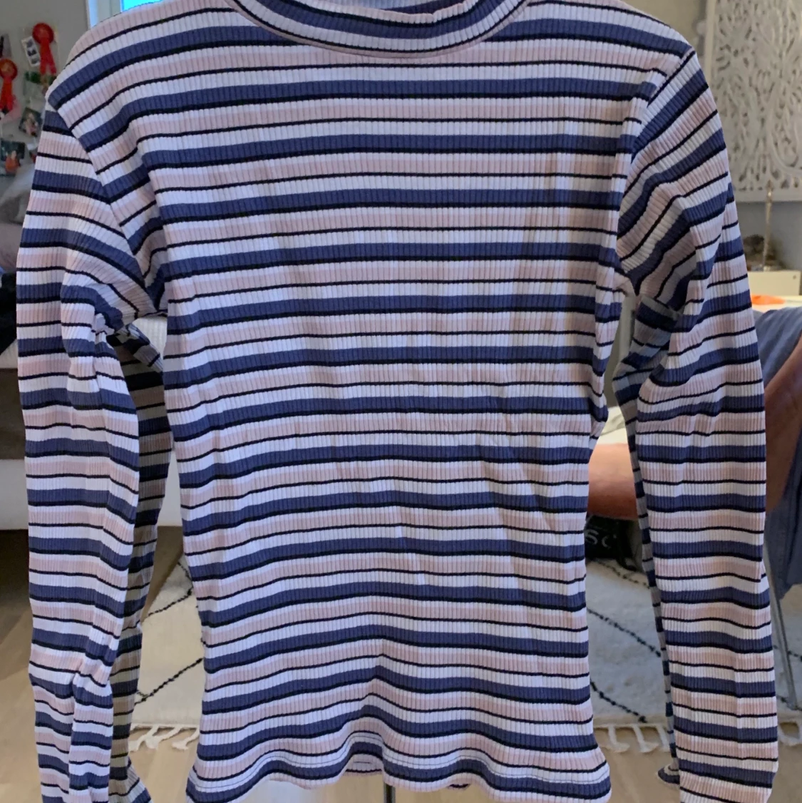 Tröja med turtleneck