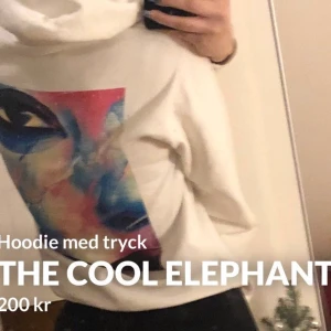the cool elephant - Jätte fin hoodie från the cool elephant, bra skick!✨  frakt tillkommer! 