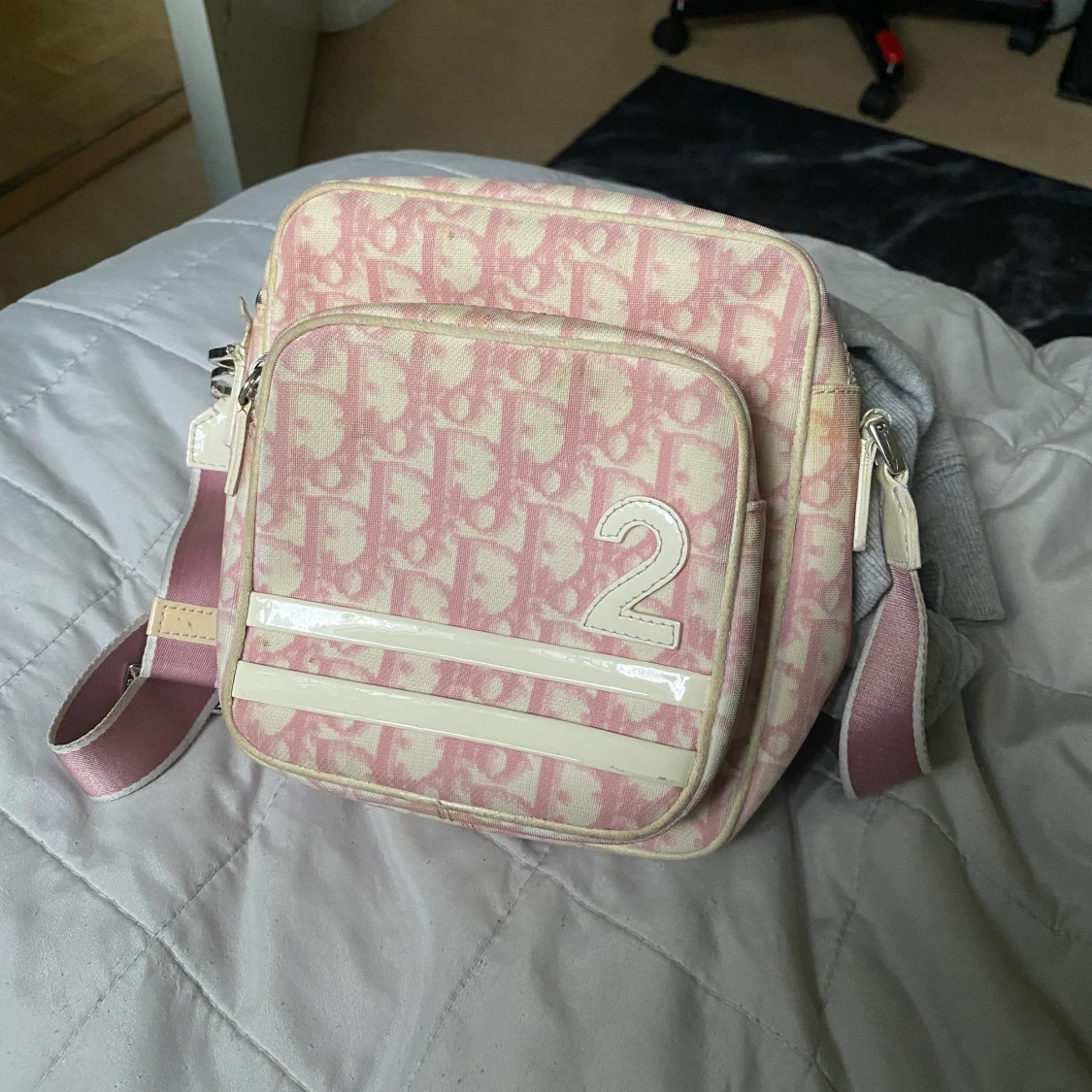 WTS Dior Monogram Crossbody Bag đ