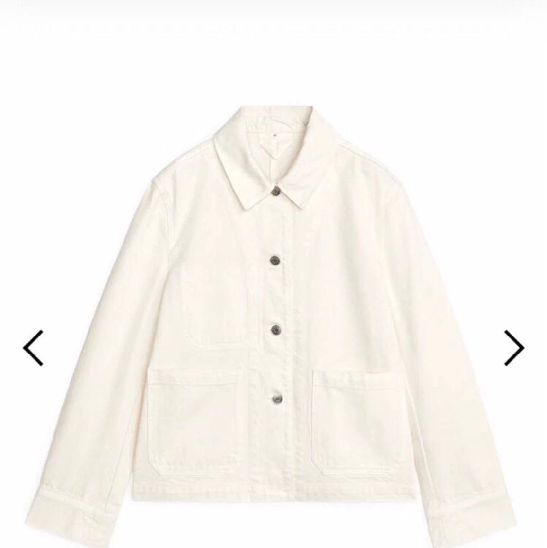 Vit jeansjacka från Arket - 91