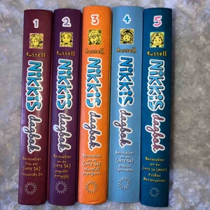  - Nikkis Dagbok, nypris: 199kr/ styck.    5 FÖRSTA delarna av bokserie för ungdomar  (Rekommenderad ålder 11-15)💛 Säljer HELA serien inte styckvis. Kan fraktas. KÖPARE står för frakt 🚚 📦 