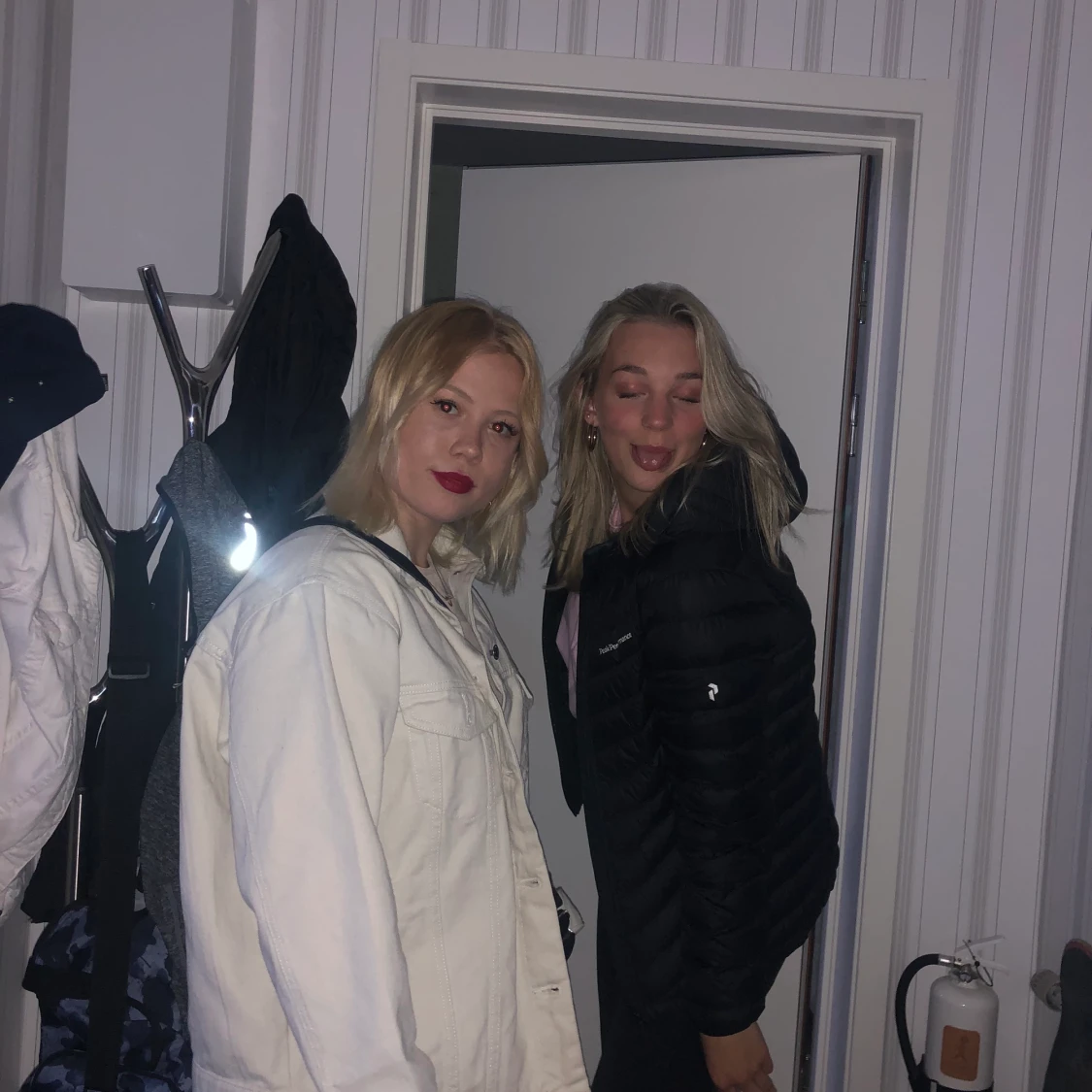 Beige jeansjacka oversized - 91