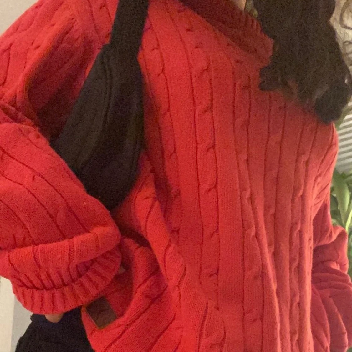 Boomerang stickad tröja storlek L