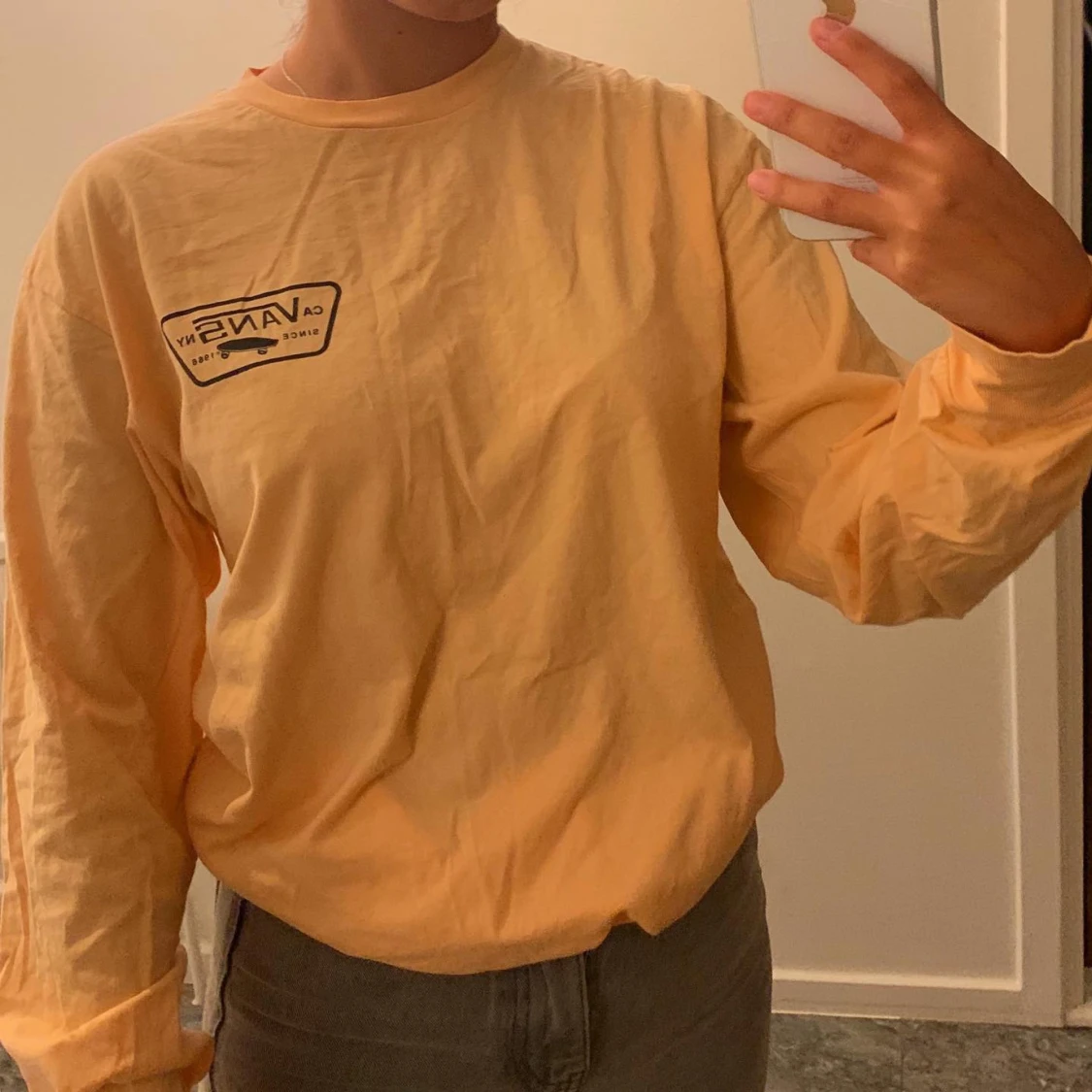 Lång armad tröja - 90