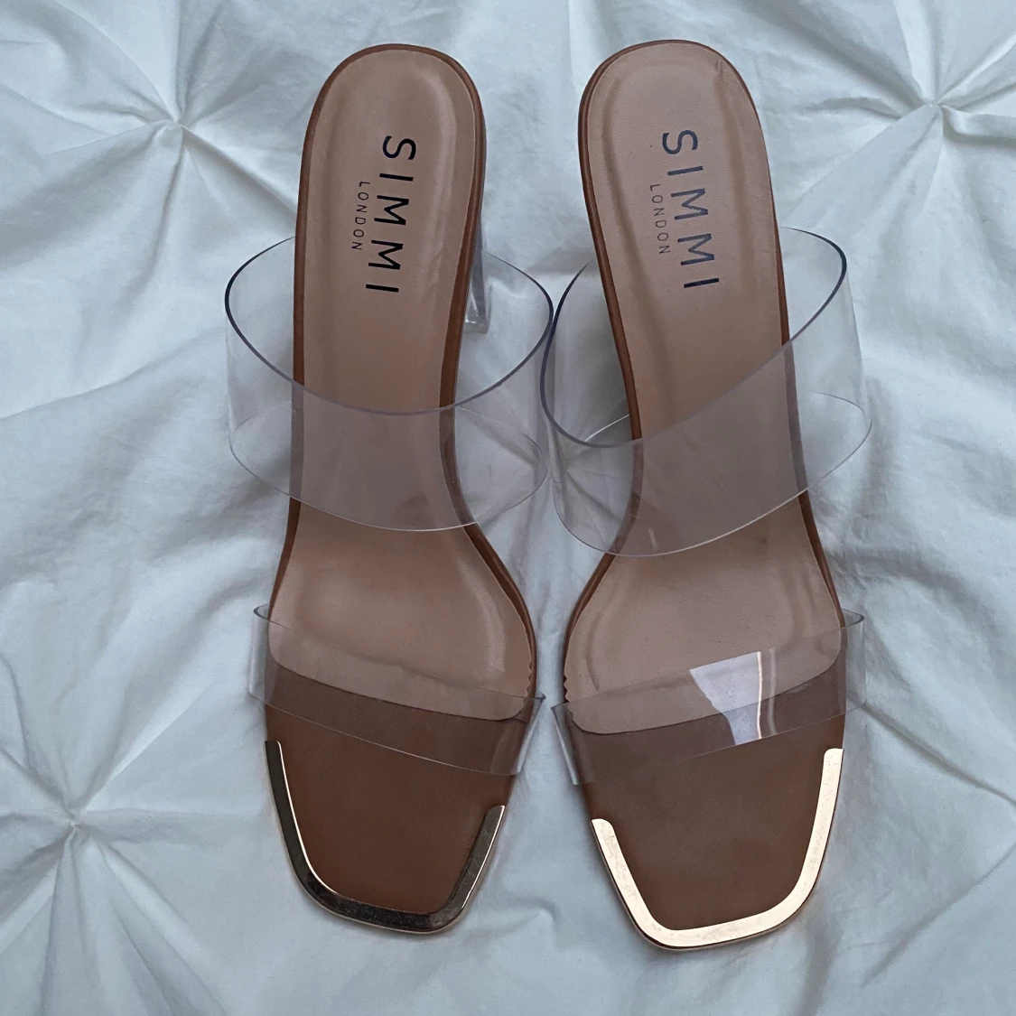 Clear klackskor - 90