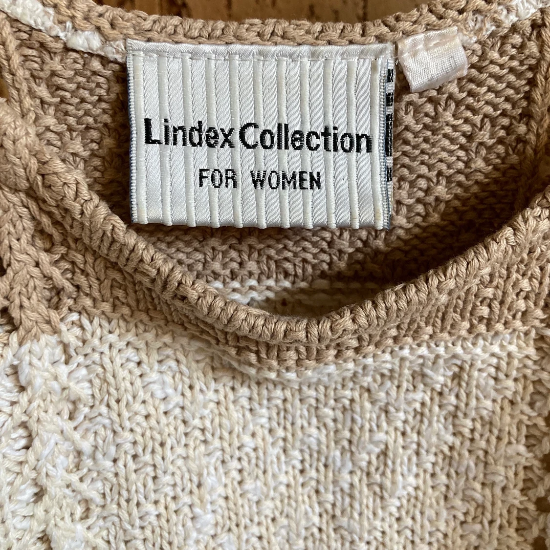 Stickad 70-tals topp  - 90