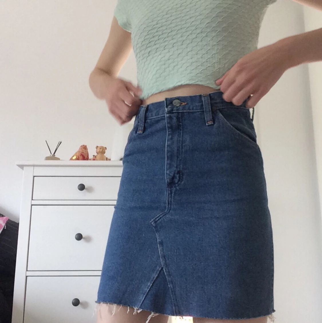 Vintage Wrangler denim skirt