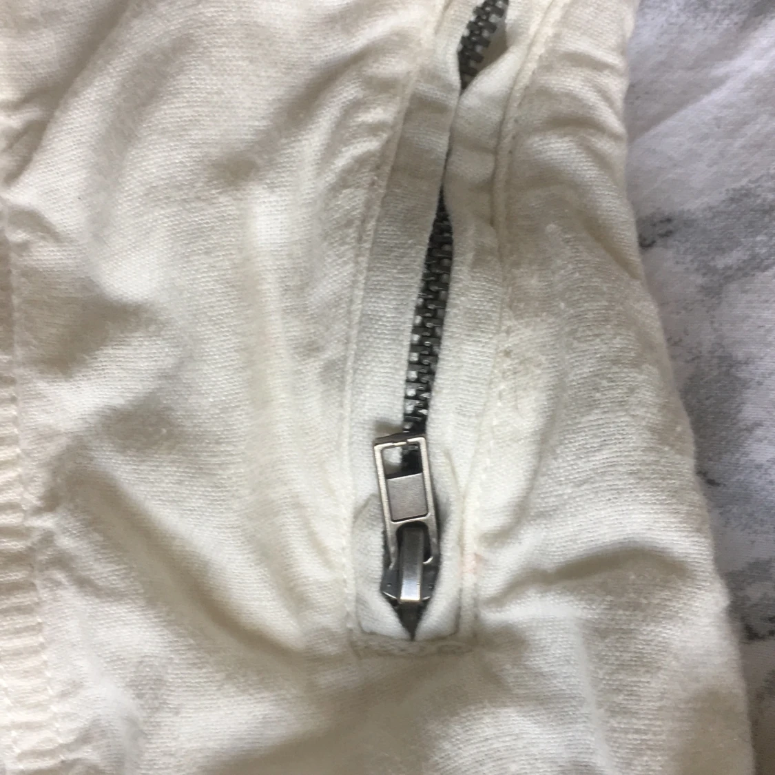 Vanlijvit jeansjacka lindex - 91