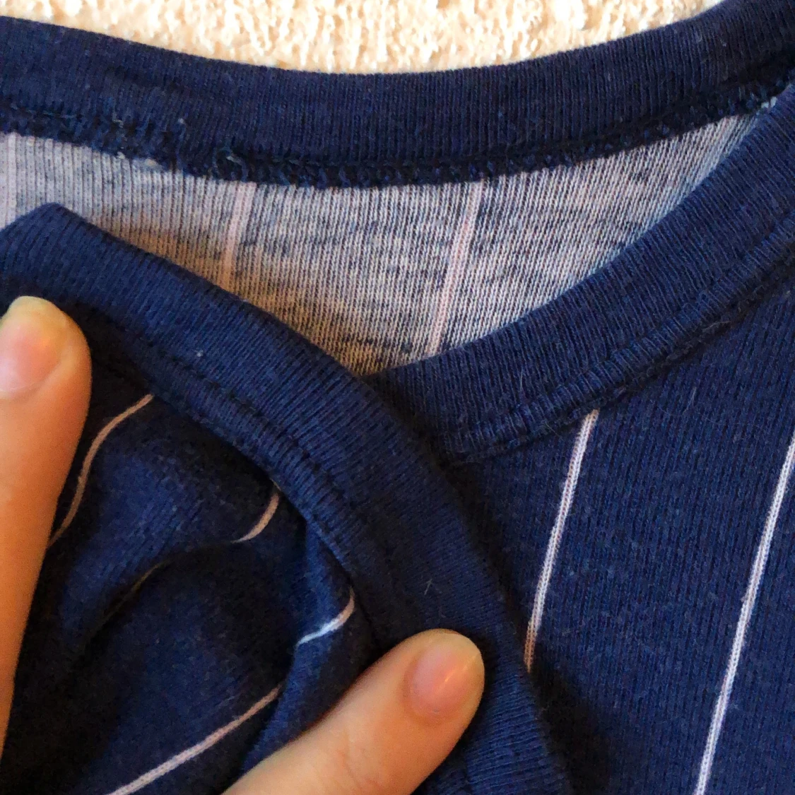 Striped Baseballtröja - 91