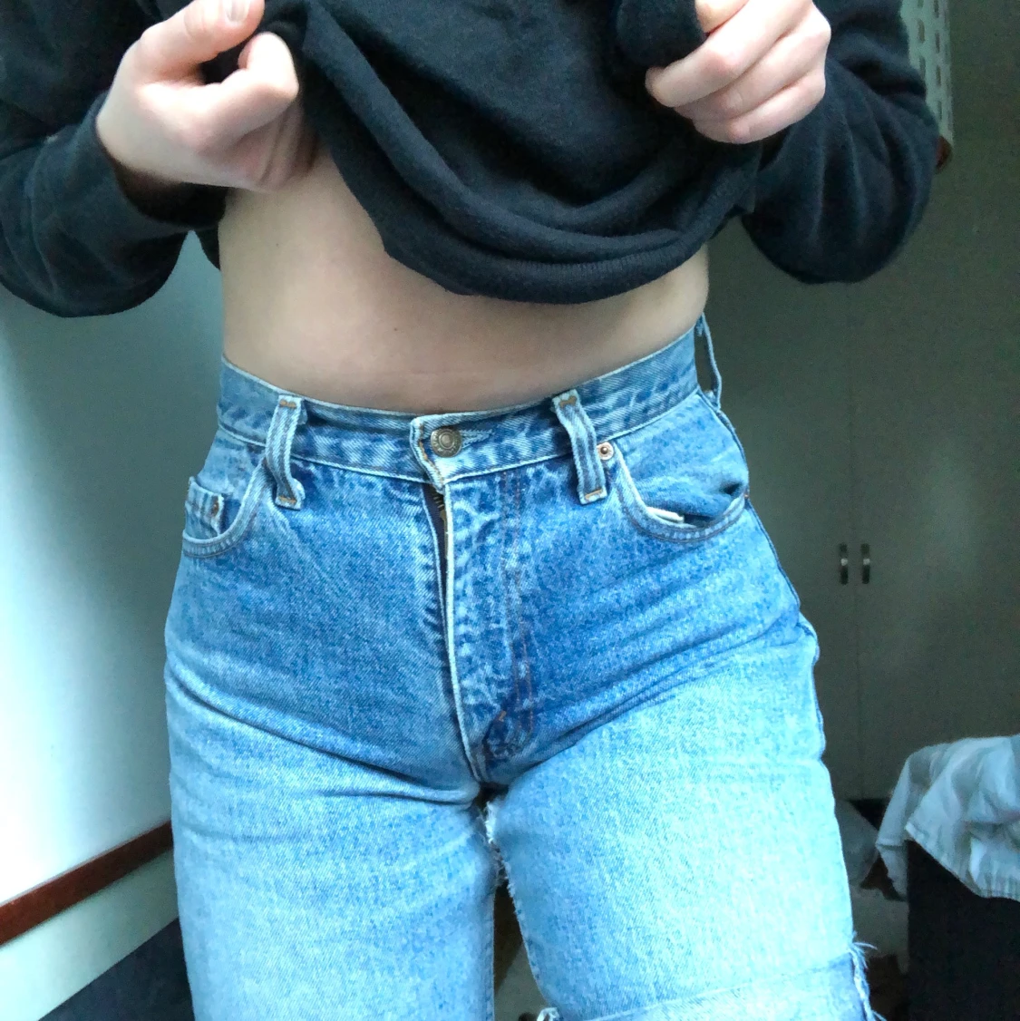 Vintage Levis jeansshorts  - 91