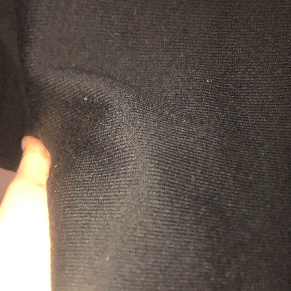 Svart stickad tröja  - 91