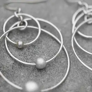🤍🪐Super fina silvriga örhängen! 🪐🤍  Frakt på 11kr tillkommer- passa på att köpa fler ❕❕❕  #earings #örhängen #secondhand #smycken #silver #humans #planeter  