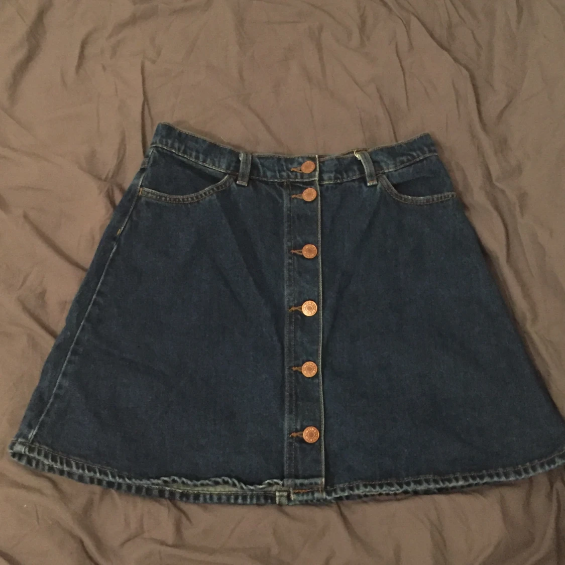 Denim kjol storlek 38 