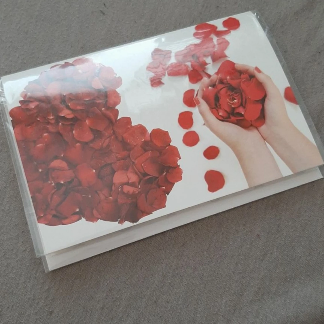 Kort m. Kuvert helt ny