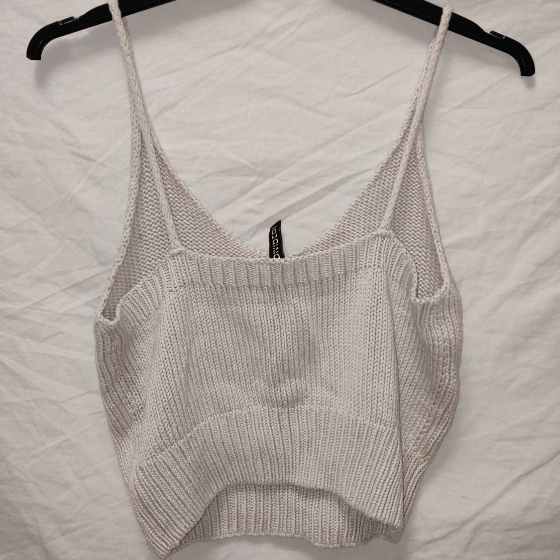 Söt stickad croptop - 90