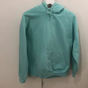 En jättefin hoodie med tryck på baksidan 100kr💙 Använd några gånger
