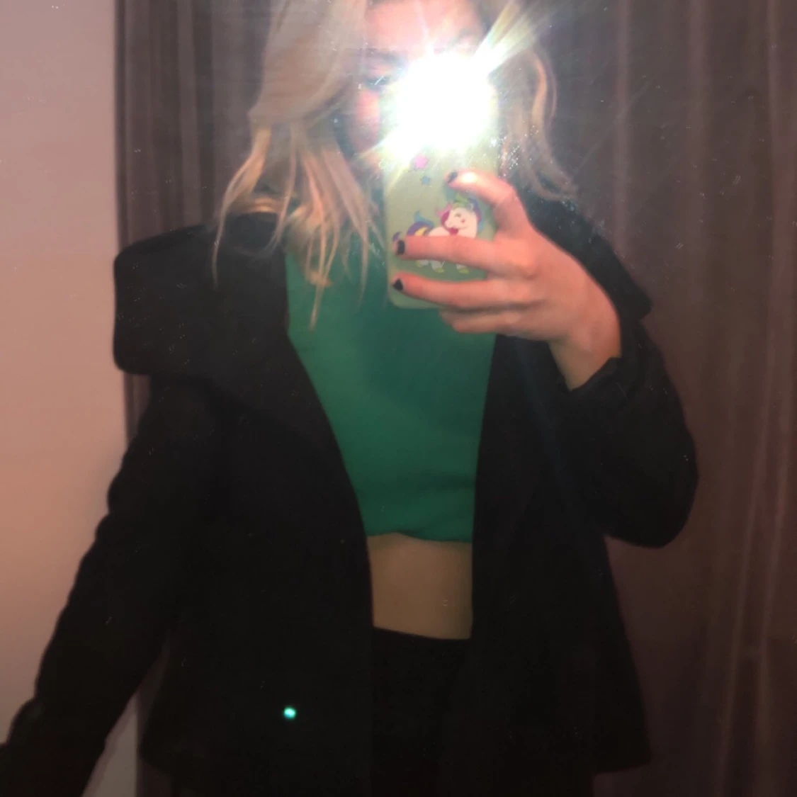 Svart jacka ifrån zara  - 90