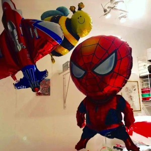  - NYTT & PLOMBERAT.  SÄLJER HEMIUM BALLONGER. Små Ballonger (70x50 Cm =75kr STOTA BALLONGER 83X55  =90kr Finns.STORT JETPLAN /ELSA SPIDER MAN / MINDRE/Olof/HUMMLA\. KAN BLÅSAS UPP MED HELIUM ELLER VANLIG LUFTPUMP BJUDER PÅ PORTOT 