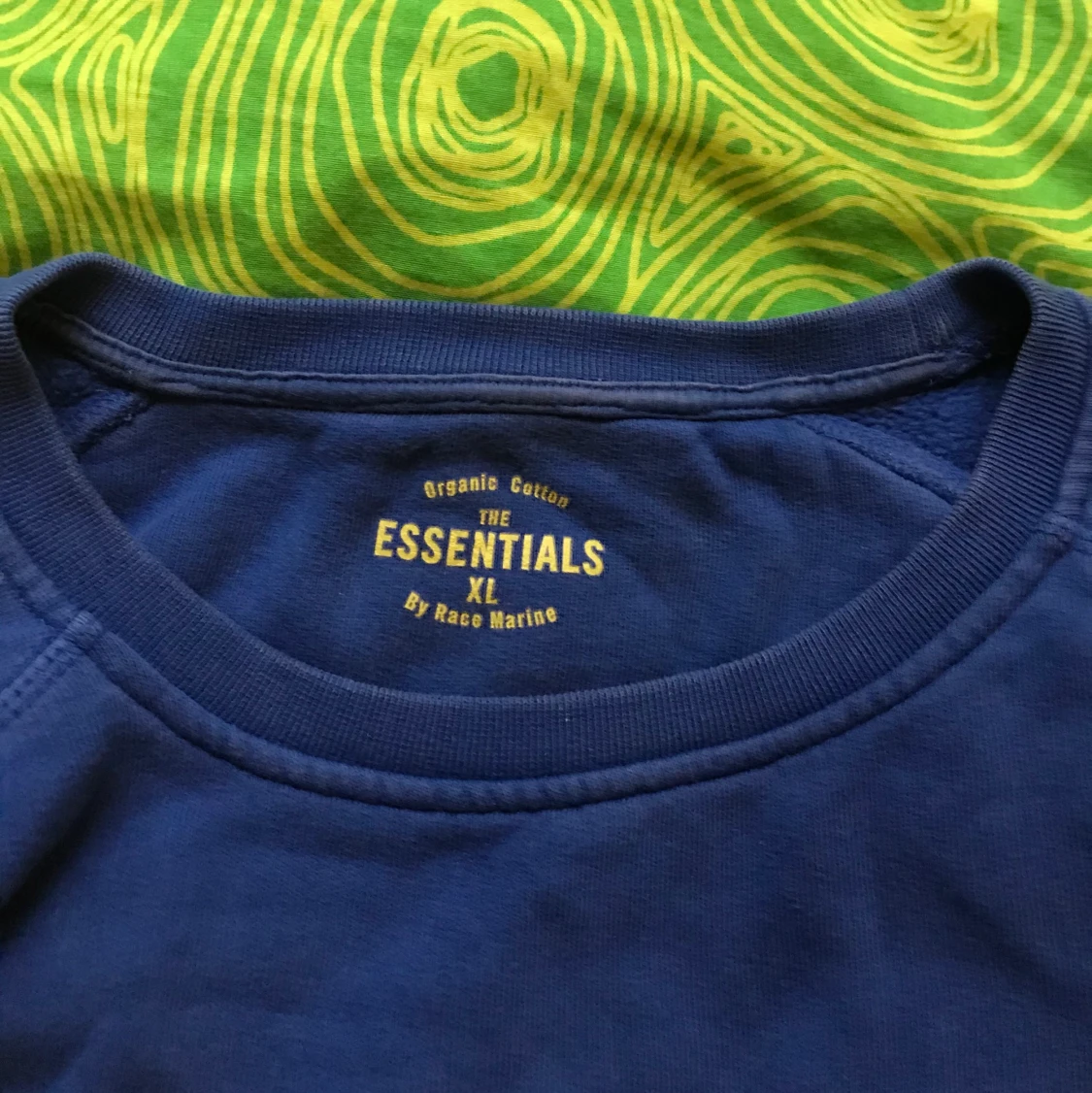 Blå Sweatshirt XL - 90