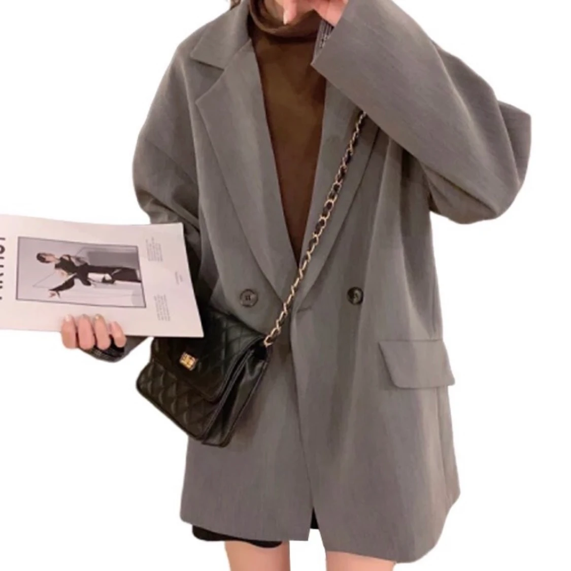 Blazer grå /freesize