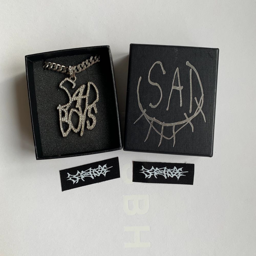Sad boys necklace sale