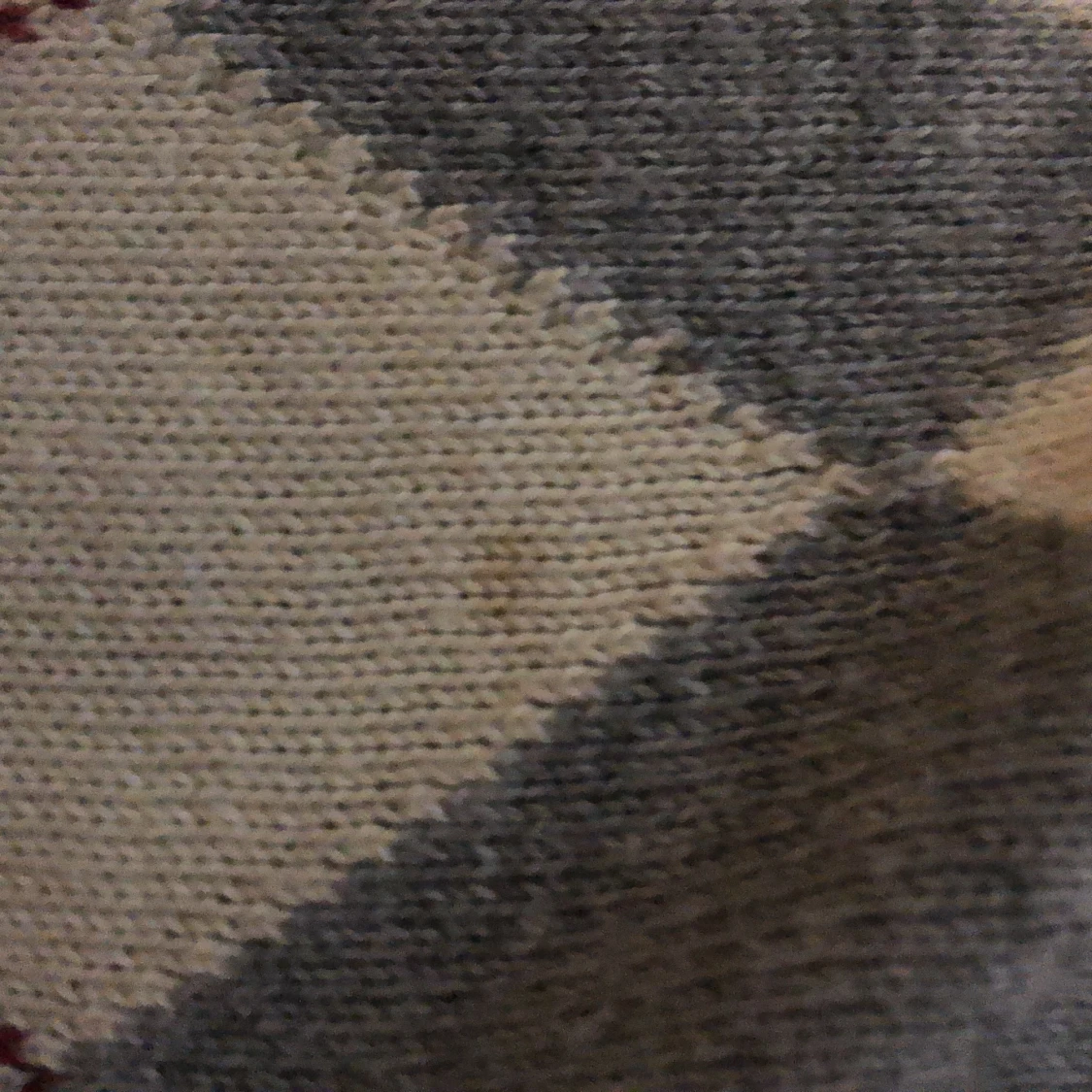 Argyle/rutig sweatshirt  - 91