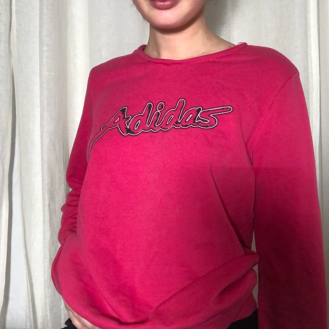 Rosa addidas-tröja - 90