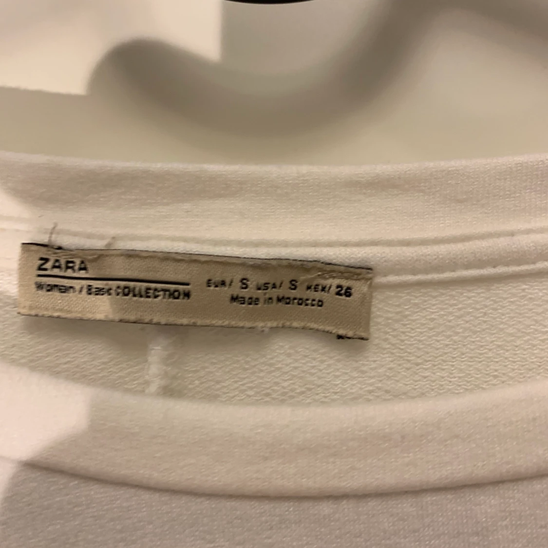 Vit zara tröja  - 91