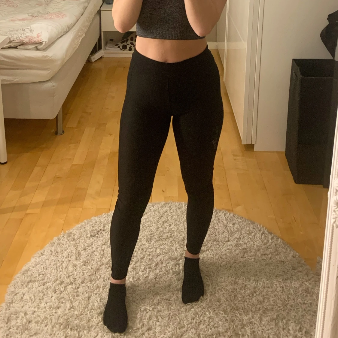 Svarta basic träningstights