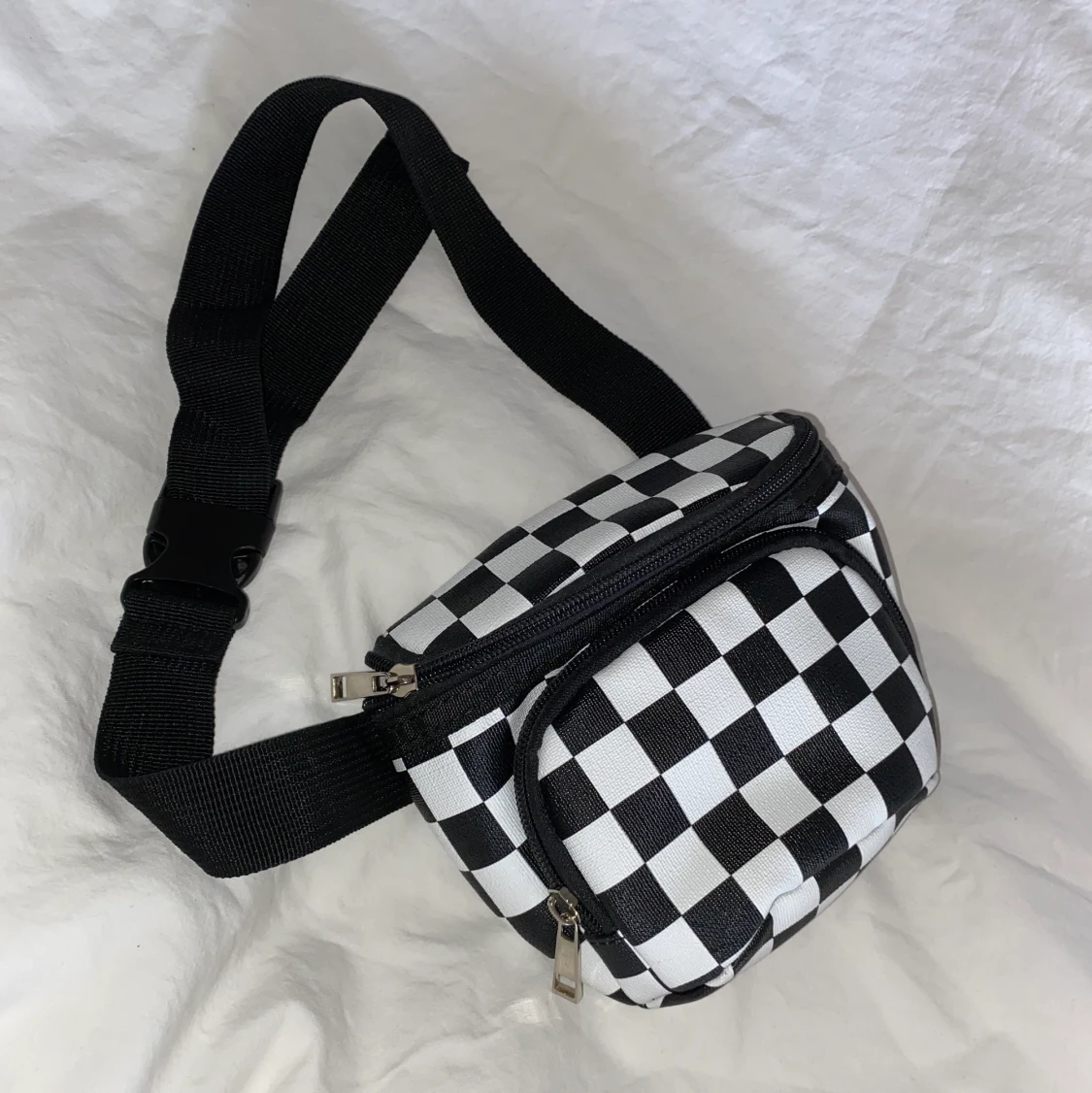 rutig midjeväska - 91