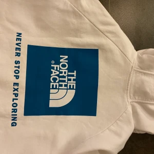 the north face hoodie  - använd fåtal gånger, strl XL men funkar för dem som också gillar oversized, buda från utgångspris 