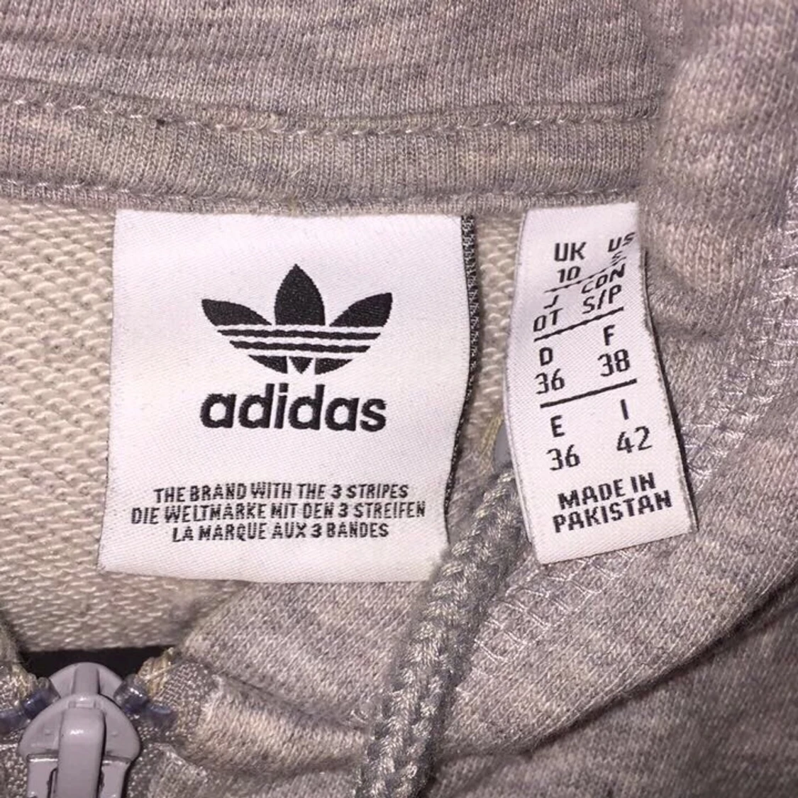 Äkta Adidas kofta/hoodie  - 90