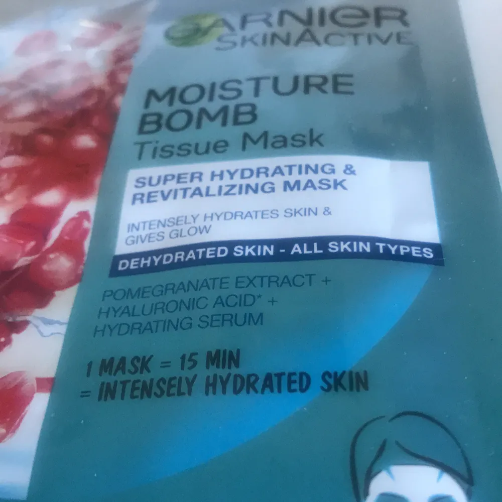 Ansiktsmask från Garnier.. Övrigt.