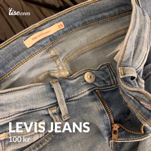 Levis jeans - Super skinny 710, bra skick 