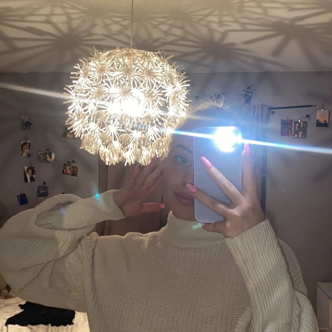 mysig stickad tröja  - 90