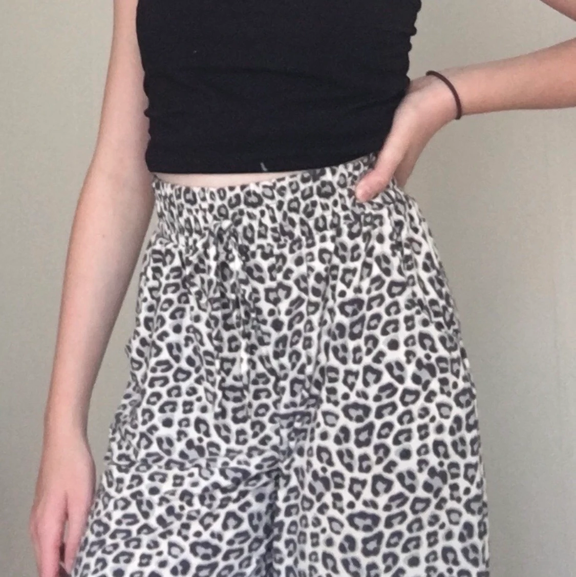Leopardmönstrade byxor 🐆 